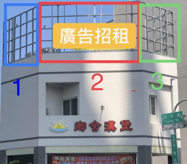 台南市安平區五期廣告看版出租